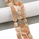 Brins de perles de pierre de soleil naturelles d'Arusha&nbsp;G-G053-B16-02-2