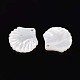 Резные подвески из натуральных белых ракушек SSHEL-N040-01-3