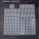 Ensembles de feuilles de maille en plastique rectangle bricolage DIY-WH0301-10-2