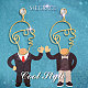 SHEGRACE Brass Dangle Stud Earrings JE726A-5