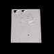 金属切削フレームダイスステンシル  DIYスクラップブッキング/フォトアルバム用  装飾的なエンボス印刷紙のカード  クリスマスのトナカイ/クワガタ  マットプラチナカラー  12.8x9.5cm DIY-O006-08-1