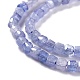 Natürliche Tansanitblau Perlen Stränge G-K312-08A-3