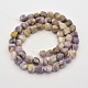 Chapelets de perles de pierre gemme naturelle G-P070-49-2