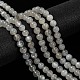 Natürlichen weißen Mondstein Perlen Stränge G-J373-13-8mm-4
