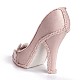 Soporte de exhibición de joyería de zapatos de tacón alto de franela y resina ODIS-A010-02-4