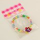 Mode imitation acrylique perles bracelets élastiques pour les enfants BJEW-JB01057-4