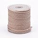 Braided Leather Cord WL-E025-6mm-A15-2