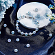 BENECREAT ABS Plastic Imitation Pearl Beads KY-BC0001-30-6