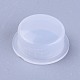 プラスチックエンドキャップ  接着剤塗布工業用シリンジバレルエンドカバー  透明  15.5~19x8mm TOOL-WH0103-05A-2