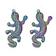 Большие подвески из сплава цвета радуги PALLOY-N156-199-NR-2