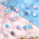 ARRICRAFT 20Pcs 5 Colors Acrylic Beads SACR-AR0001-17-4