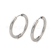 Серьги-кольца из нержавеющей стали 304 EJEW-P177-P-24