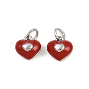 Латунь эмаль подвески KK-H078-25P