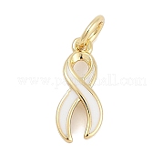 Латунь эмаль подвески KK-Q028-30G-03