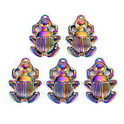 Rainbow Color Alloy Pendants PALLOY-S180-284-NR