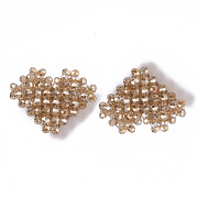 Placage acrylique perles tissées PACR-R247-03A