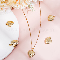 6шт латунные подвески-медальоны KK-BBC0015-53