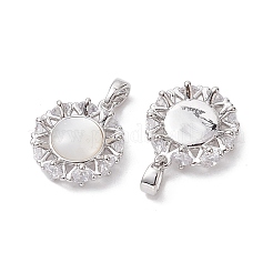 Подвески из латуни с покрытием из латуни KK-K360-04P