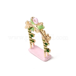 Pendentifs d'émail en alliage&nbsp;AL-CBA604F-01G
