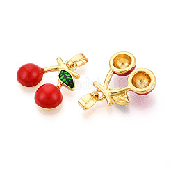 Латунь эмаль подвески&nbsp;KK-N257-52G