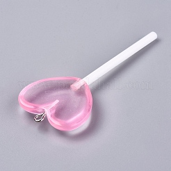 Большие кулоны из смолы  RESI-L030-B