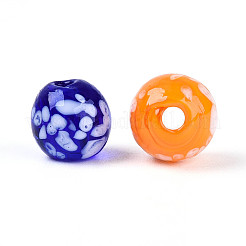 Нити из стеклянных эмалированных бусин разных стилей&nbsp;GLAA-N061-08