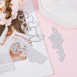 3 шт. 3 стиля режущих штампов из углеродистой стали шаблоны для самостоятельной сборки DIY-GF0006-31