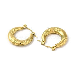 Серьги-кольца из нержавеющей стали 304 для женщин EJEW-B054-10G