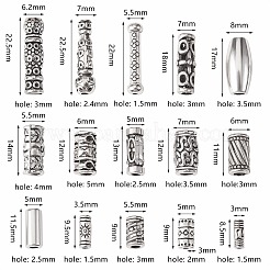 150 шт. 15 стильные бусины из сплава в тибетском стиле FIND-SZ0001-16-RS