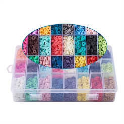 Бусины из полимерной глины  CLAY-TA0001-04