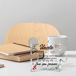 Печатные акриловые пазлы в форме орнамента AJEW-WH0571-002