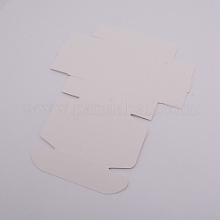 Coffrets cadeaux en papier à motifs de fleurs&nbsp;CON-WH0182-01A