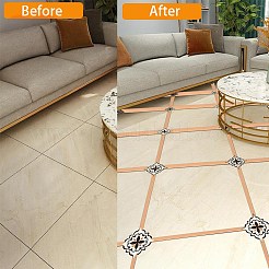 Bordatura in plastica pvc&nbsp;DIY-WH0504-91C-02
