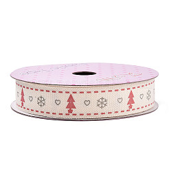 Односторонние хлопковые ленты с принтом SRIB-T009-01C