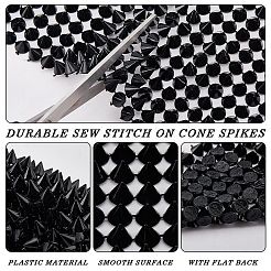 1 sacchetto di rivetti a collo conico in plastica&nbsp;DIY-CP0013-67A