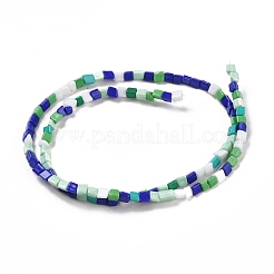 Стеклянные бусины LAMP-F022-01B