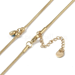 Ожерелья из нержавеющей стали 304 в виде змеиной цепи&nbsp;NJEW-U004-03G