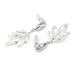 Серьги с подвесками из пшеничной латуни&nbsp;LS-EJEW-L288-009S