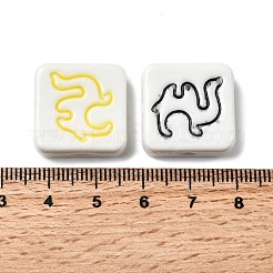 Фарфоровые бусины ручной работы PORC-Z004-02