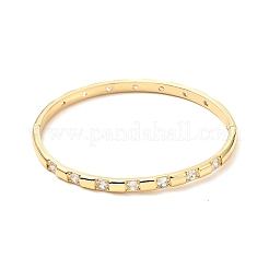 Браслет на петлях из прозрачного циркония BJEW-J165-08G