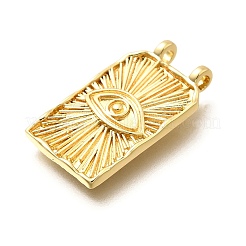 Подвески прямоугольника латуни&nbsp;KK-S508-03D-G