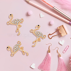 50 шт. подвески-соединители из сплава и хрустальных страз&nbsp;FIND-DC0002-57