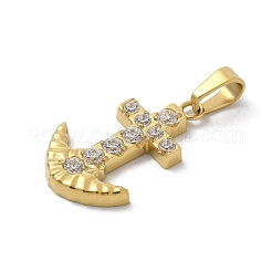 Ионное покрытие (ip) 304 нержавеющая сталь микропаве кубический цирконий подвески&nbsp;STAS-Z107-07G