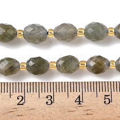 Природные лабрадорита бисер нитей G-F809-A40-01