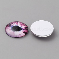 Glas cabochons&nbsp;GLAA-WH0033-75G-09