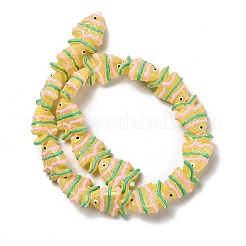 Выпечка окрашенные стеклянные бусины&nbsp;LAMP-I032-01B