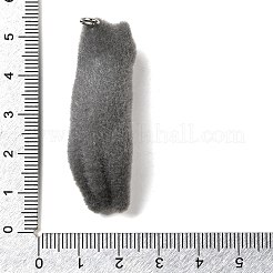 Кулоны из флокированной смолы&nbsp;LS-RESI-E059-01B