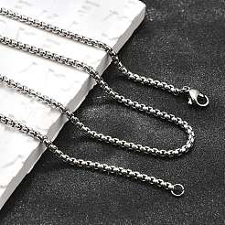 Ожерелья из нержавеющей стали 304 NJEW-P244-01P