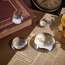 4 шт. 3 стиля полукруглых хрустальных украшений DJEW-NB0001-48