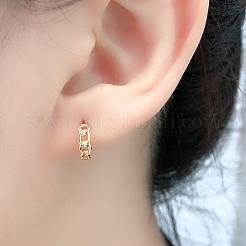 925 серьги-кольца из стерлингового серебра с родиевым покрытием CD8320-1